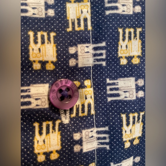 Desigual why!Men's We Love Button Down Dress Shirt size large. Excellent Condi. - Picture 3 of 7